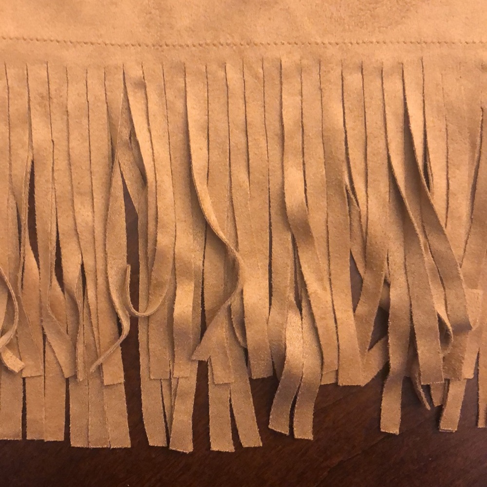 Vintage Faux Suede Swim Coverup by Newport News - Picture 11 of 13